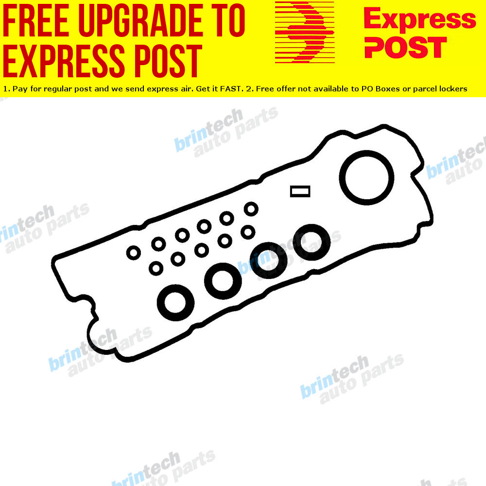 FIT NISSAN PULSAR N15 1.6L GA16DE 95-00 VALVE TAPPET ROCKER COVER GASKET KIT