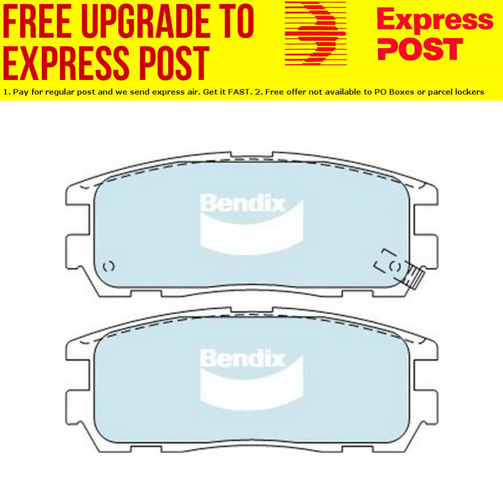 Rear Premier Brake Pads for Holden Frontera 8//01 on DB1280